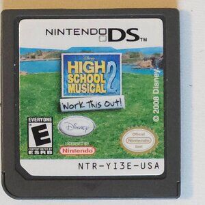 NINTENDO DS High School Musical 2 Game Work This Out DISNEY